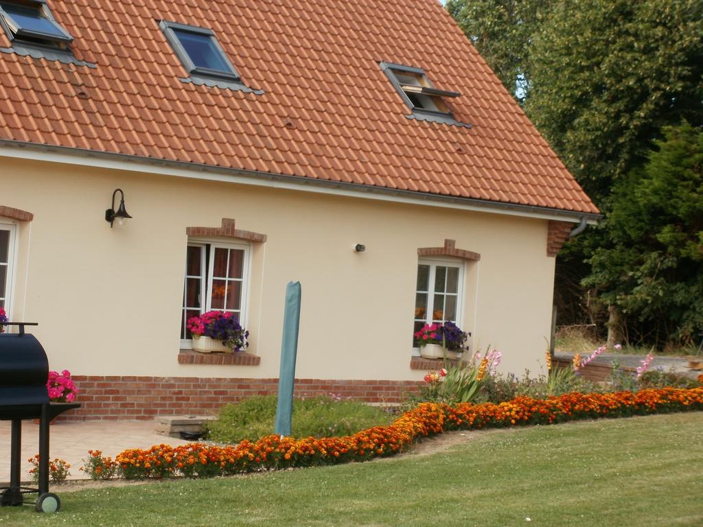Villa la ferme fleurie à Echinghen Extérieur photo