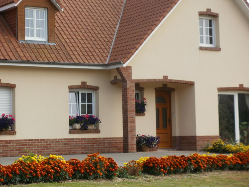 Villa la ferme fleurie à Echinghen Extérieur photo